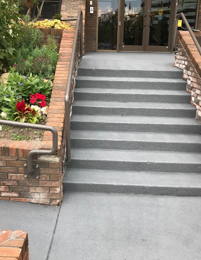 Stair Concrete Coating