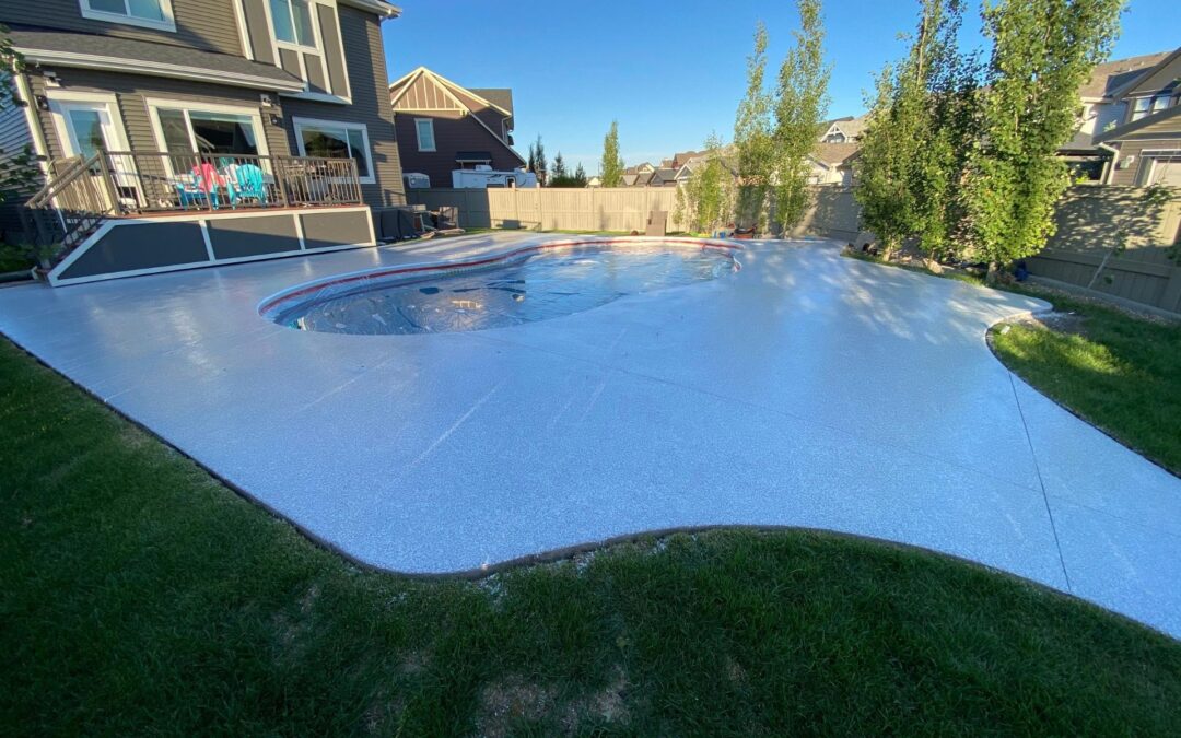 Benefits of Using Concrete Coating On Pool Deck